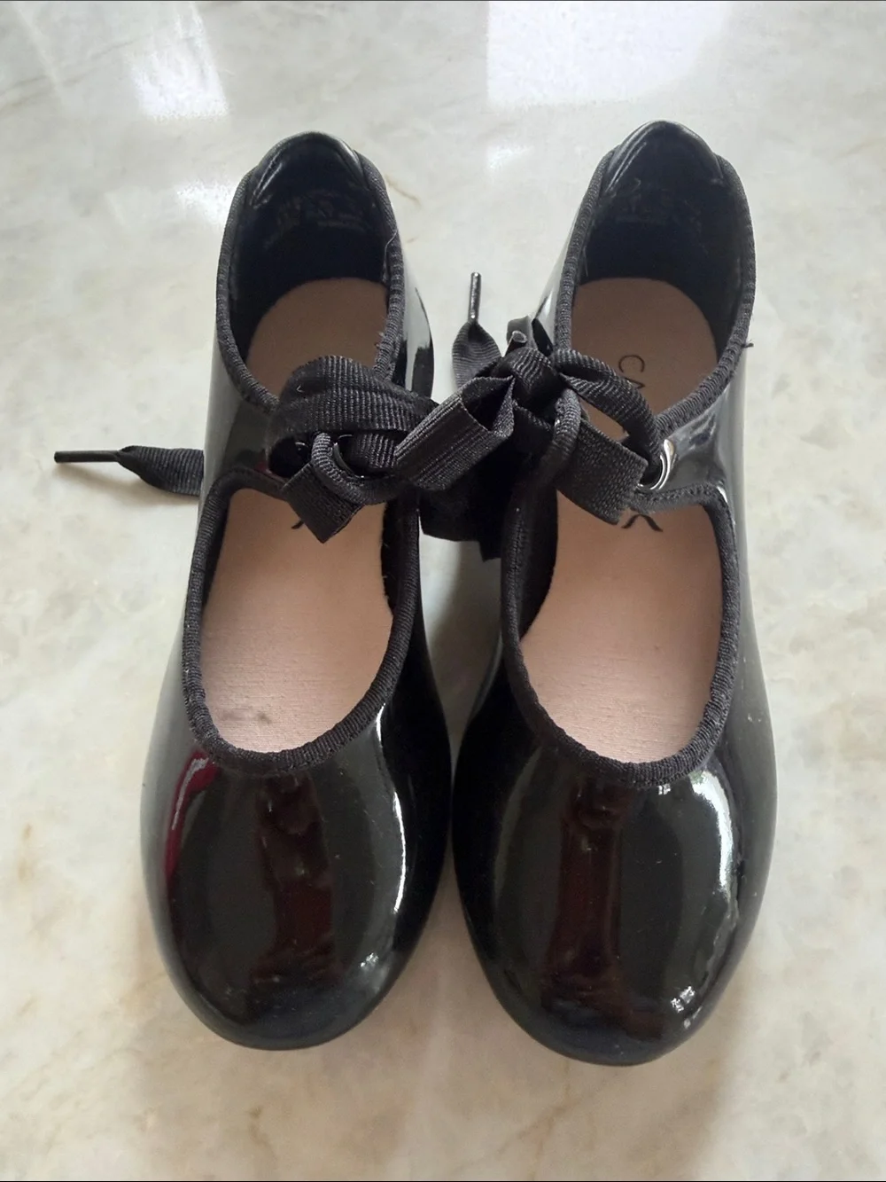 Capezio Black Tyette Tap Shoes